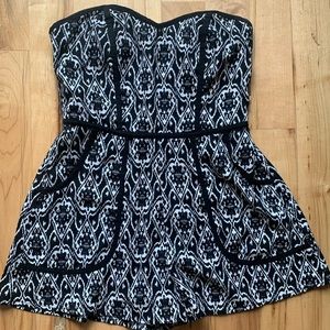 Strapless Romper